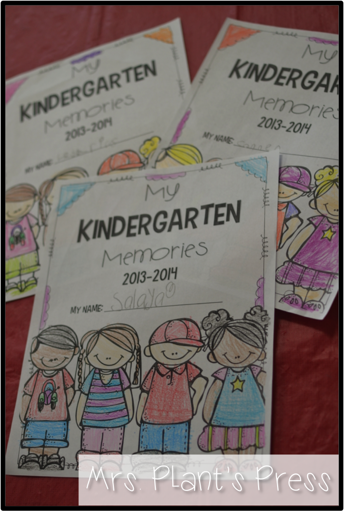 http://www.teacherspayteachers.com/Product/Looking-Back-Memory-Book-For-Pre-k-Kindergarten-1st-or-2nd-grade-247573