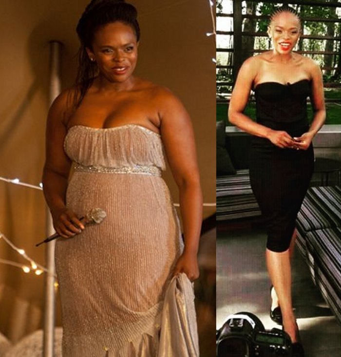 Unathi Msengana Throwback Celebs before and after weight loss whopping