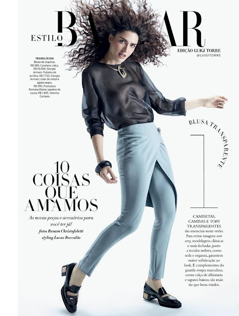 Fashion Model @ Nathalia Novaes - Glamour Estilo Brasil, August 2015
