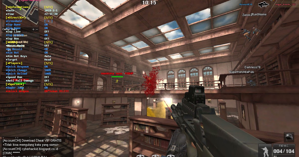 New Update Cheat point blank beyond limits 01 Maret 2019  New Update Cheat point blank beyond limits 01 Maret 2019