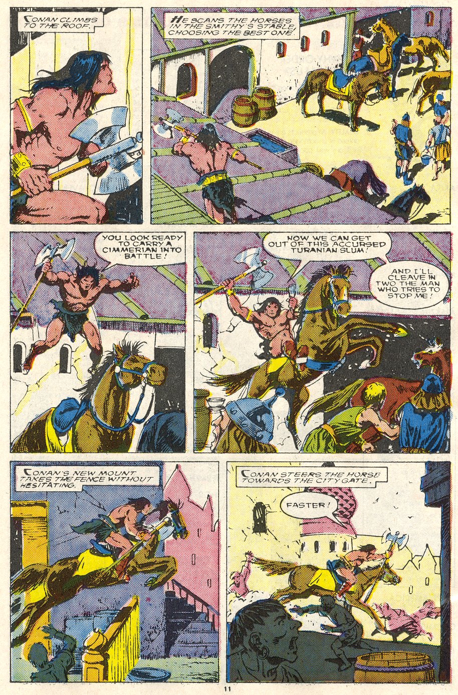 Read online Conan the Barbarian (1970) comic -  Issue #219 - 9