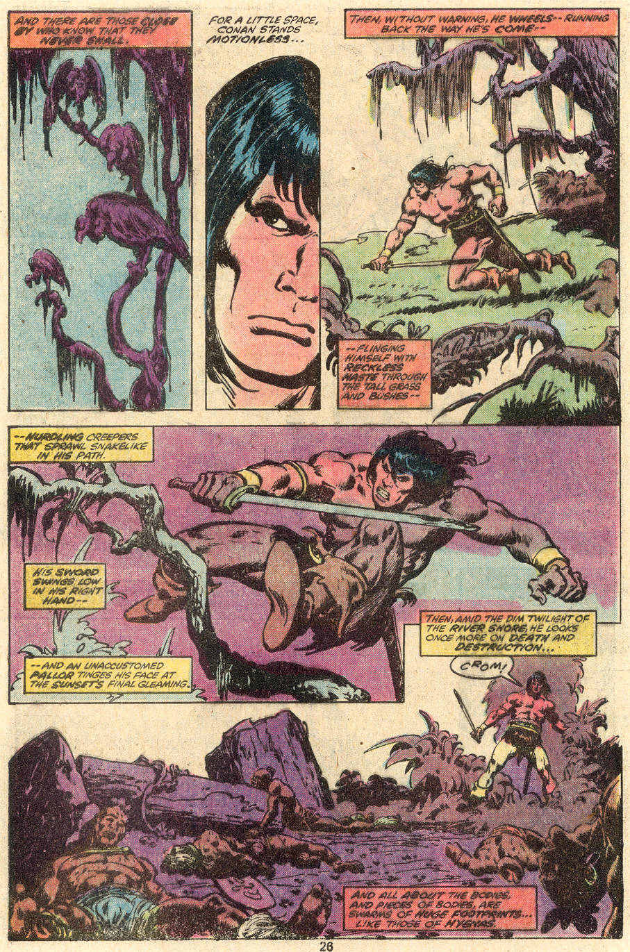 Read online Conan the Barbarian (1970) comic -  Issue #100 - 21