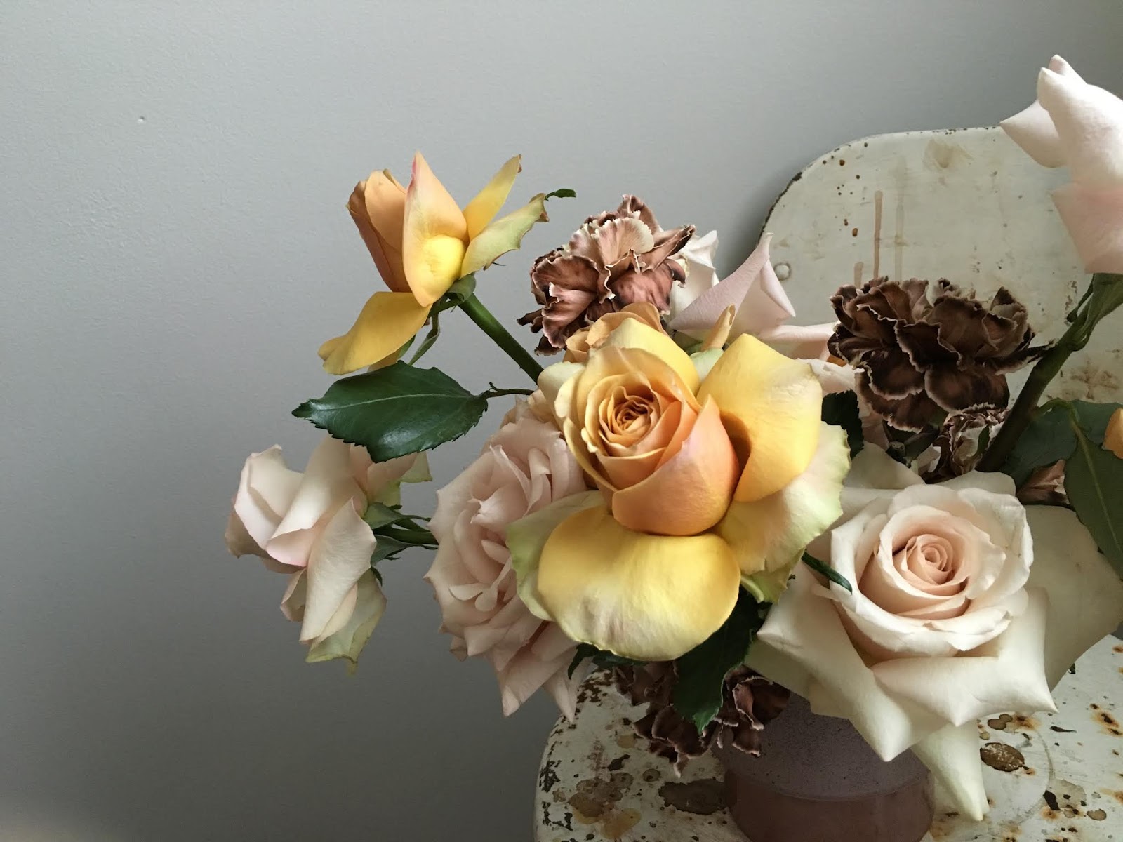 Fleurs En Origami Bouquet Mariage Mariee Roses Alternative Gerbera