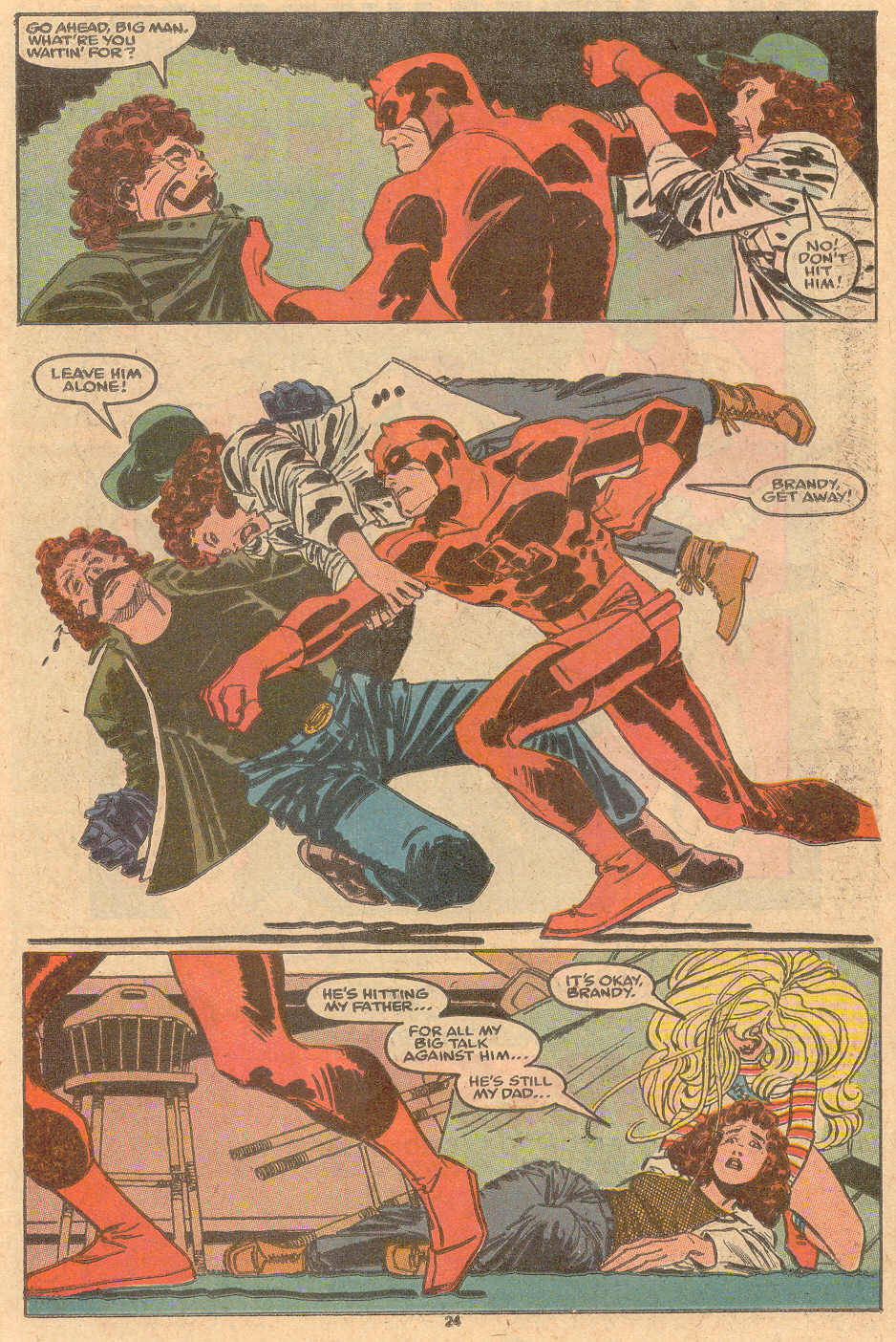 Read online Daredevil (1964) comic -  Issue #274 - 19