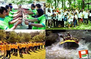 Paket Outbound di Puncak Bogor, Paket Family Gathering di Puncak Bogor, Team Building, Rafting, War Game Paintball, Fun Offroad