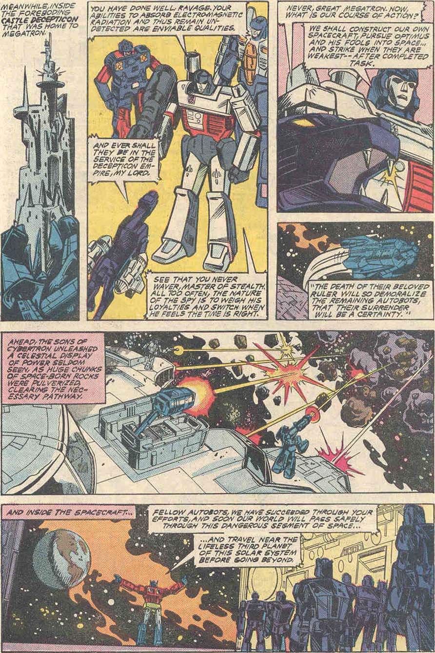 Read online The Transformers (1984) comic -  Issue #1 - 7