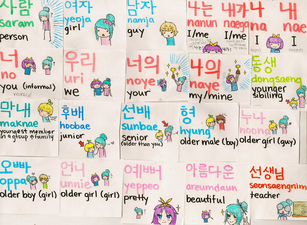 [Pre180, My SJI Day, Learn a New Language] Learning of Korean through