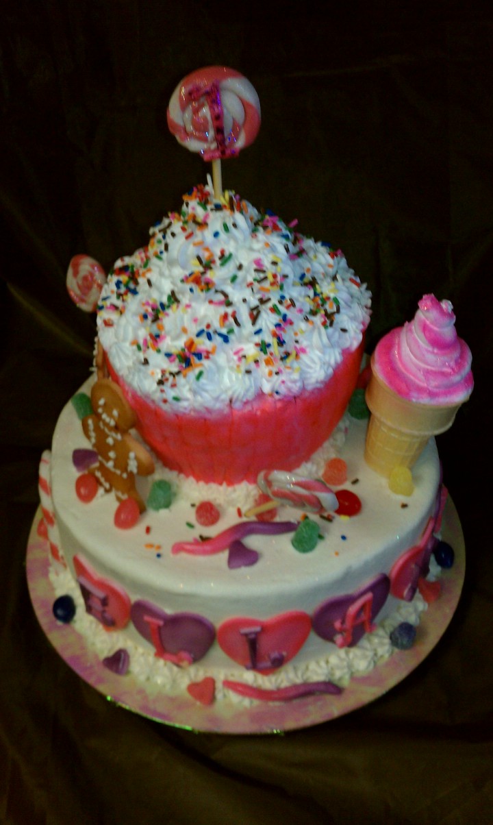 Tasty Pastry Cakes and More: Candy Covered Cake
