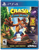 Crash Bandicoot N. Sane Trilogy Game Cover PS4