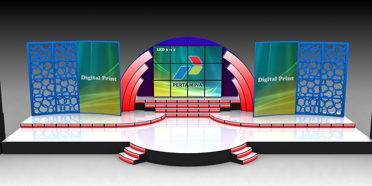 23 Contoh Desain Dekorasi Panggung Indoor - Model Desain Rumah Minimalis