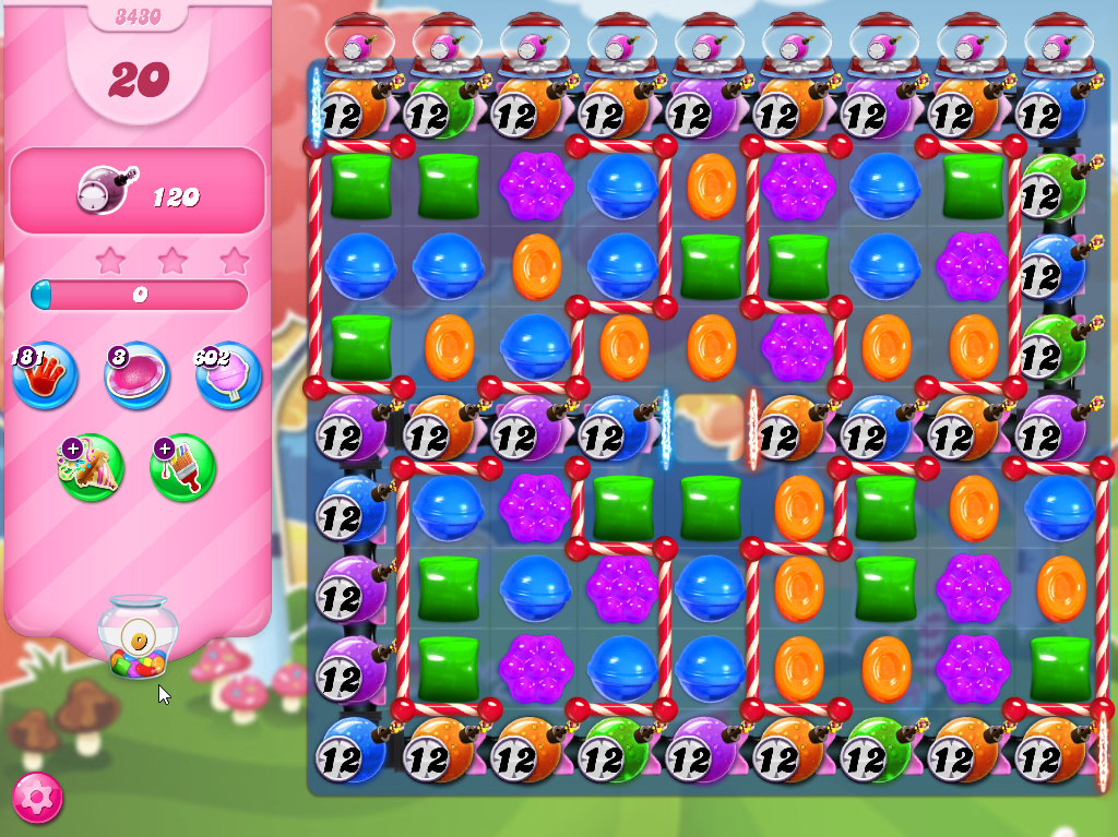Candy Crush Saga level 3430 Candy Crush Saga level 3430