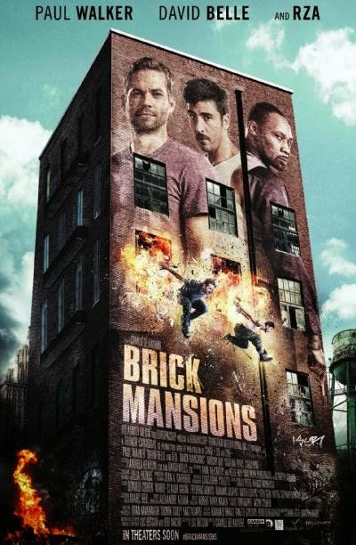 Brick Mansions, starring Paul Walker