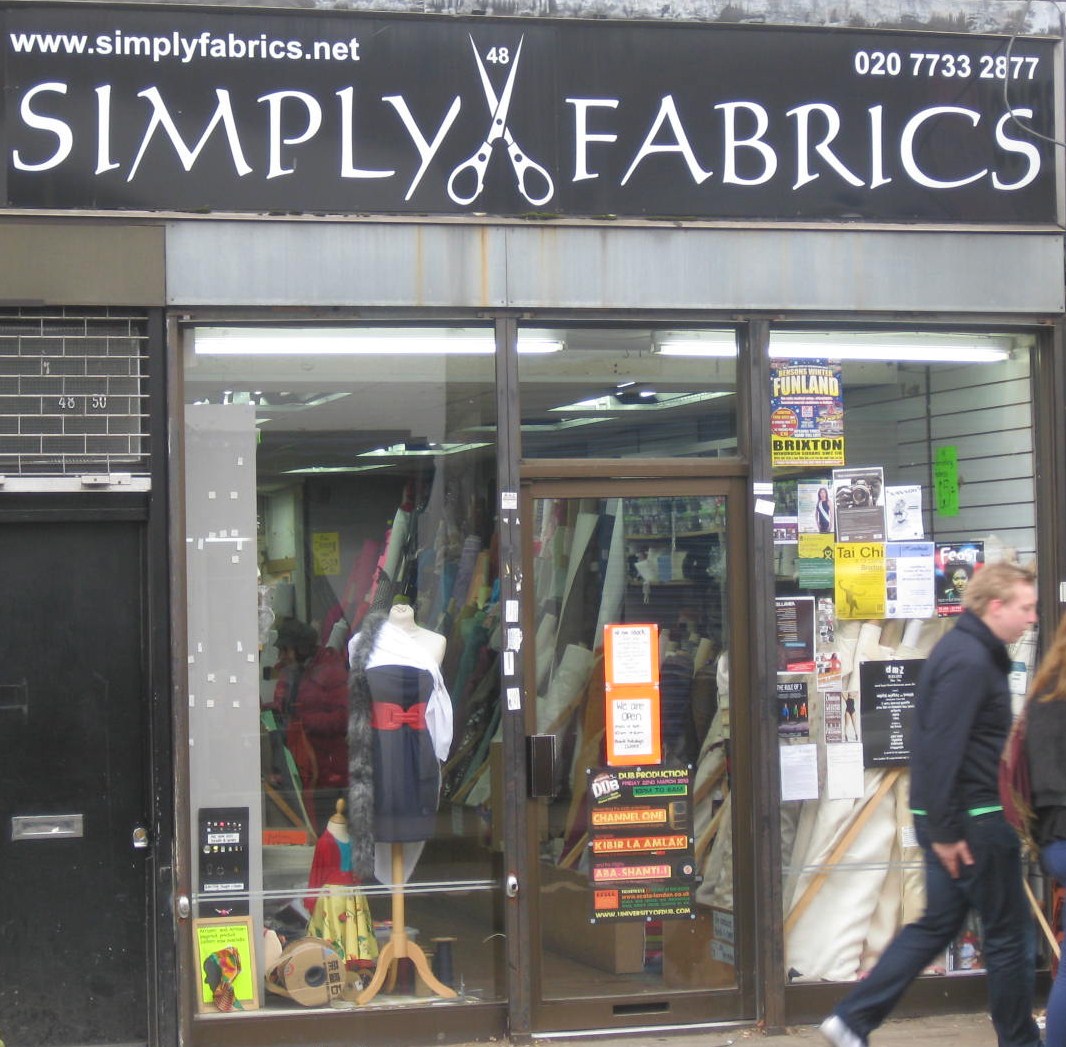Molly Quest Blog Brixton's Best Fabric Shops!