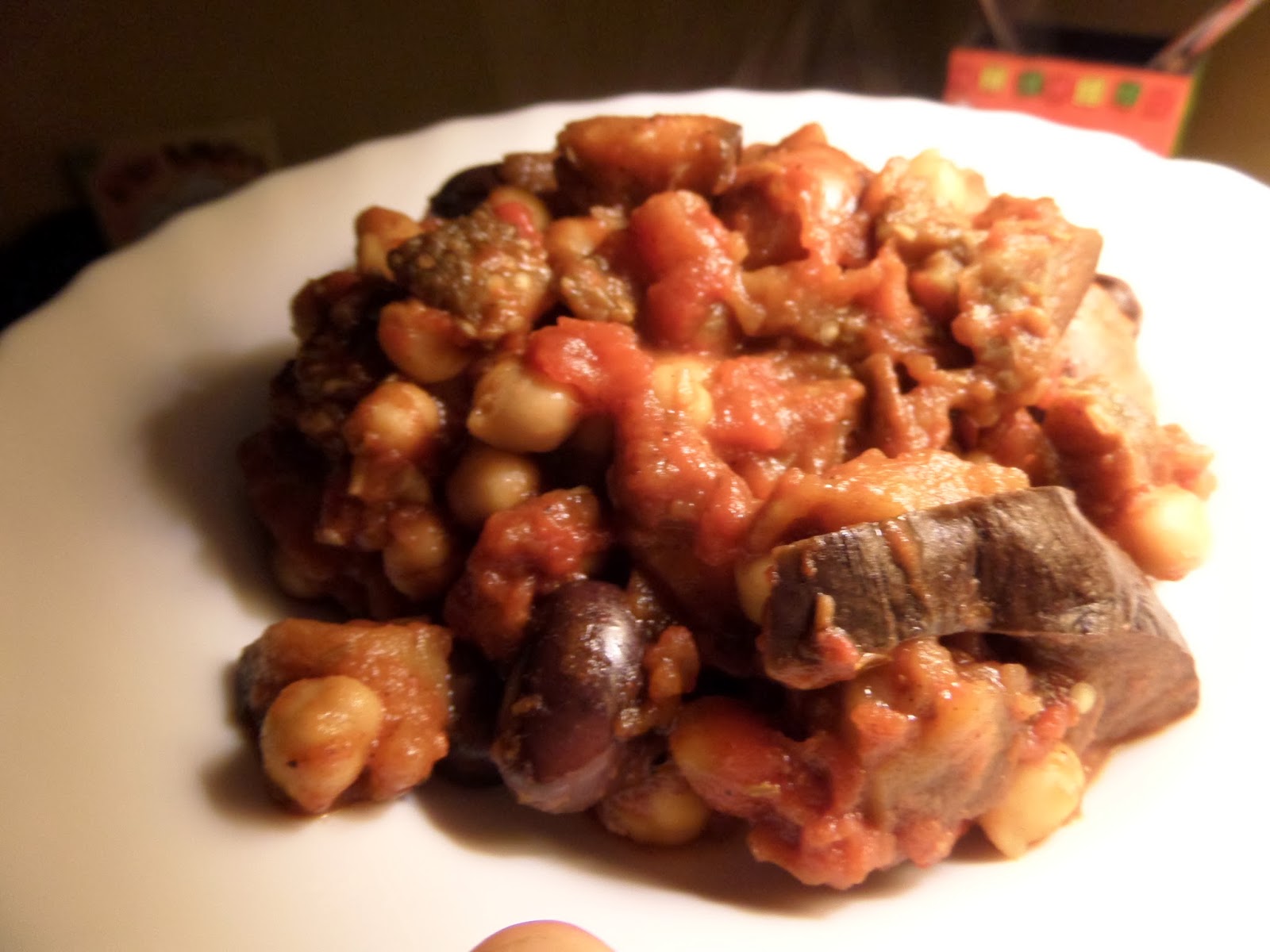 Madhouse Family Reviews Madhouse recipe Aubergine, Chick pea