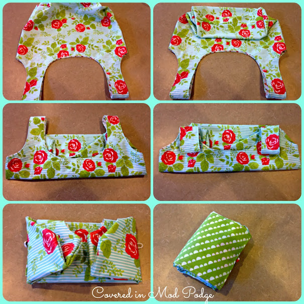 Covered in Mod Podge: Fold and Go Market Bag Tutorial {or I'm smitten ...