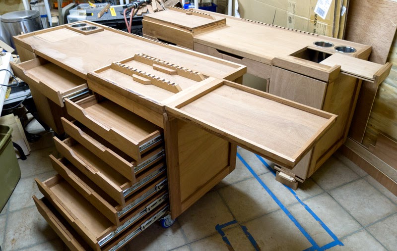 Garry Kravit Art Taborets Ready for Sanding