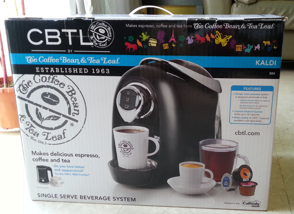 GarfieldPal WTS BNIB CBTL (Coffee Bean and Tea Leaf) Coffee Machine Kaldi