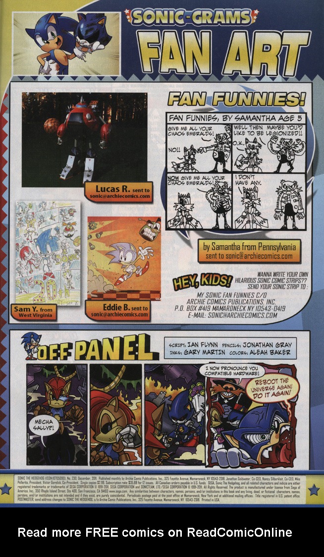 Read online Sonic The Hedgehog comic -  Issue #230 - 33