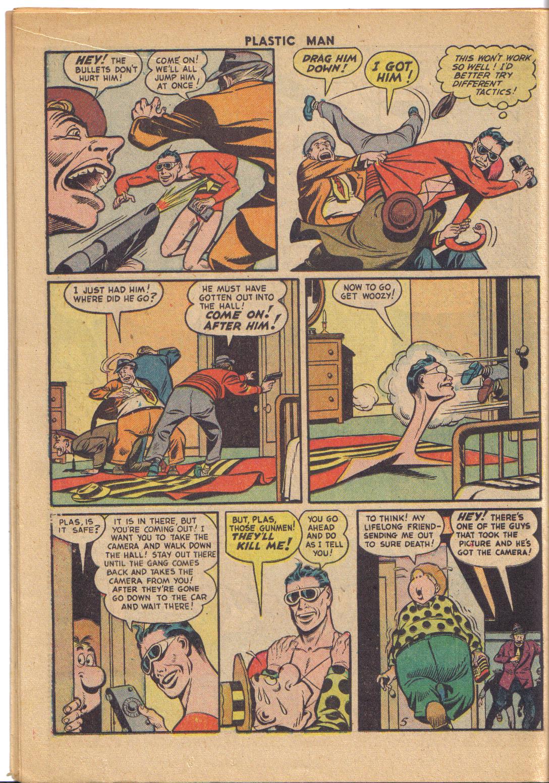Read online Plastic Man (1943) comic -  Issue #33 - 23