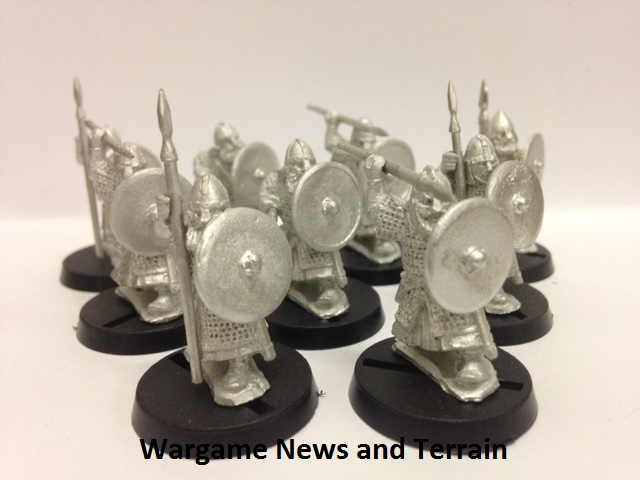 Wargame News and Terrain: Conqueror Models: Dark Age Dwarf Spearmen  Reviewed!