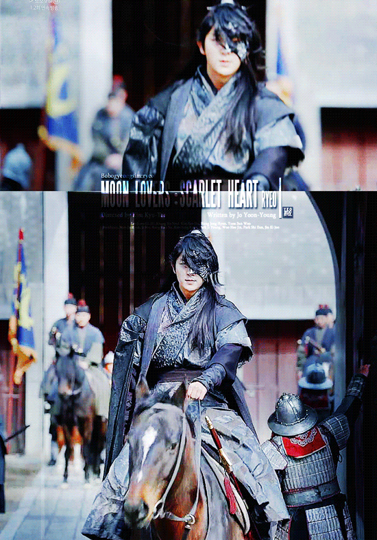 달의 연인(보보경심) 이준기 아이유 키스씬.gif | 인스티즈