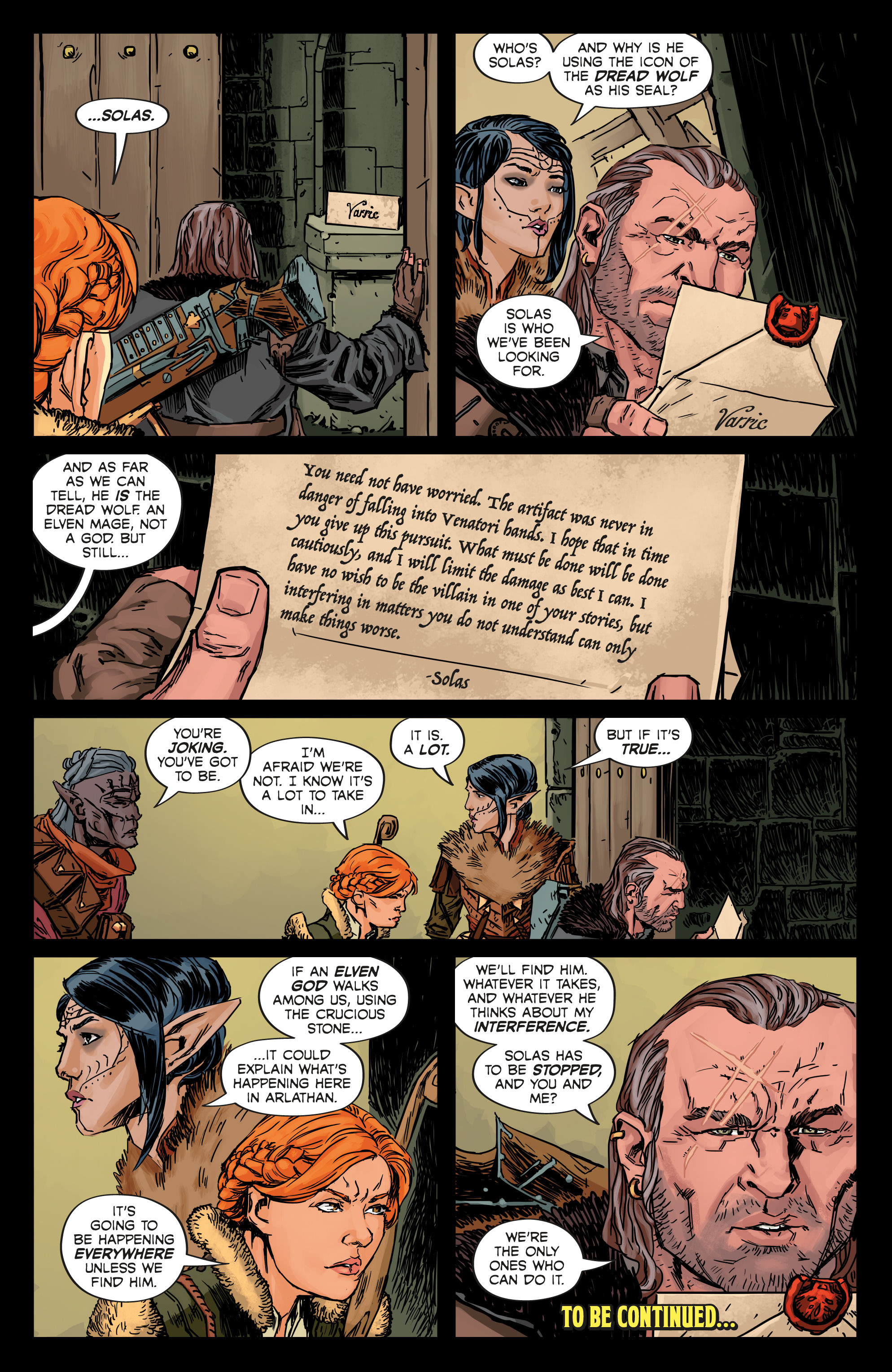 Read online Dragon Age: The Missing comic -  Issue #3 - 20