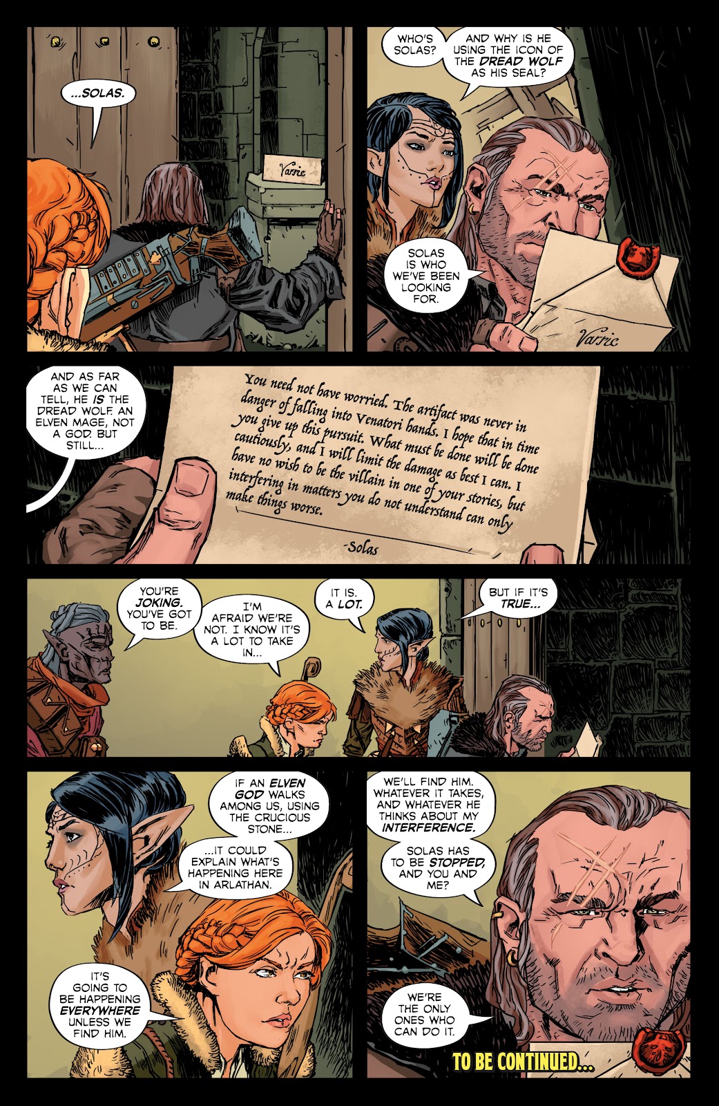 Dragon Age: The Missing issue 3 - Page 20