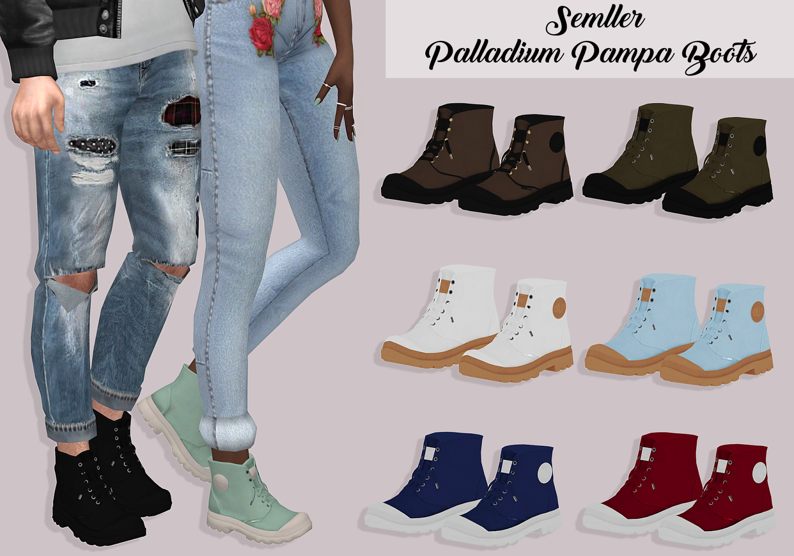 The sims 4 shoes - plmster