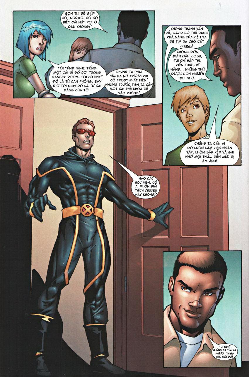 New X-Men v2 - Academy X new x-men #001 trang 16