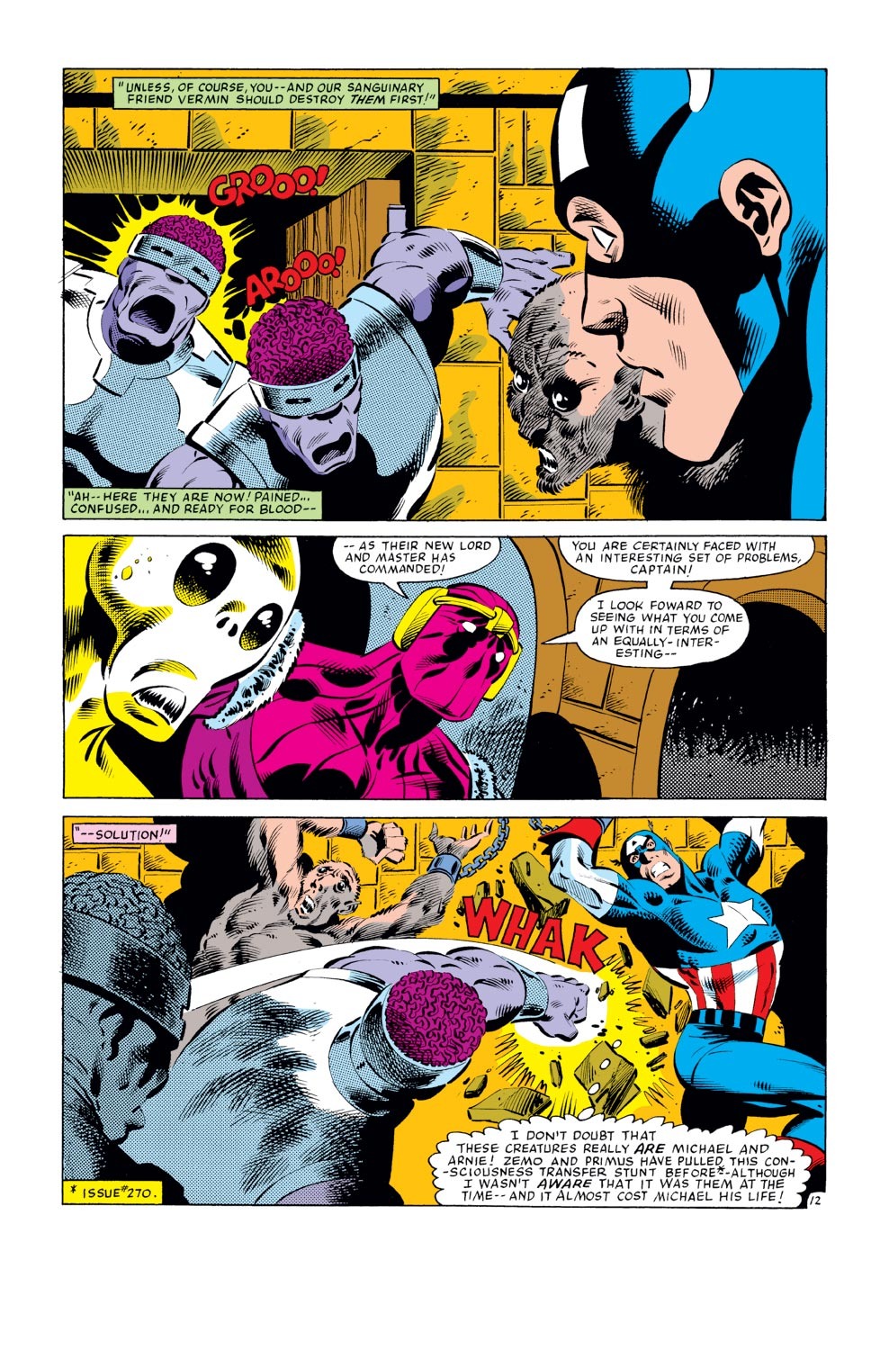 Read online Captain America (1968) comic -  Issue #277 - 13
