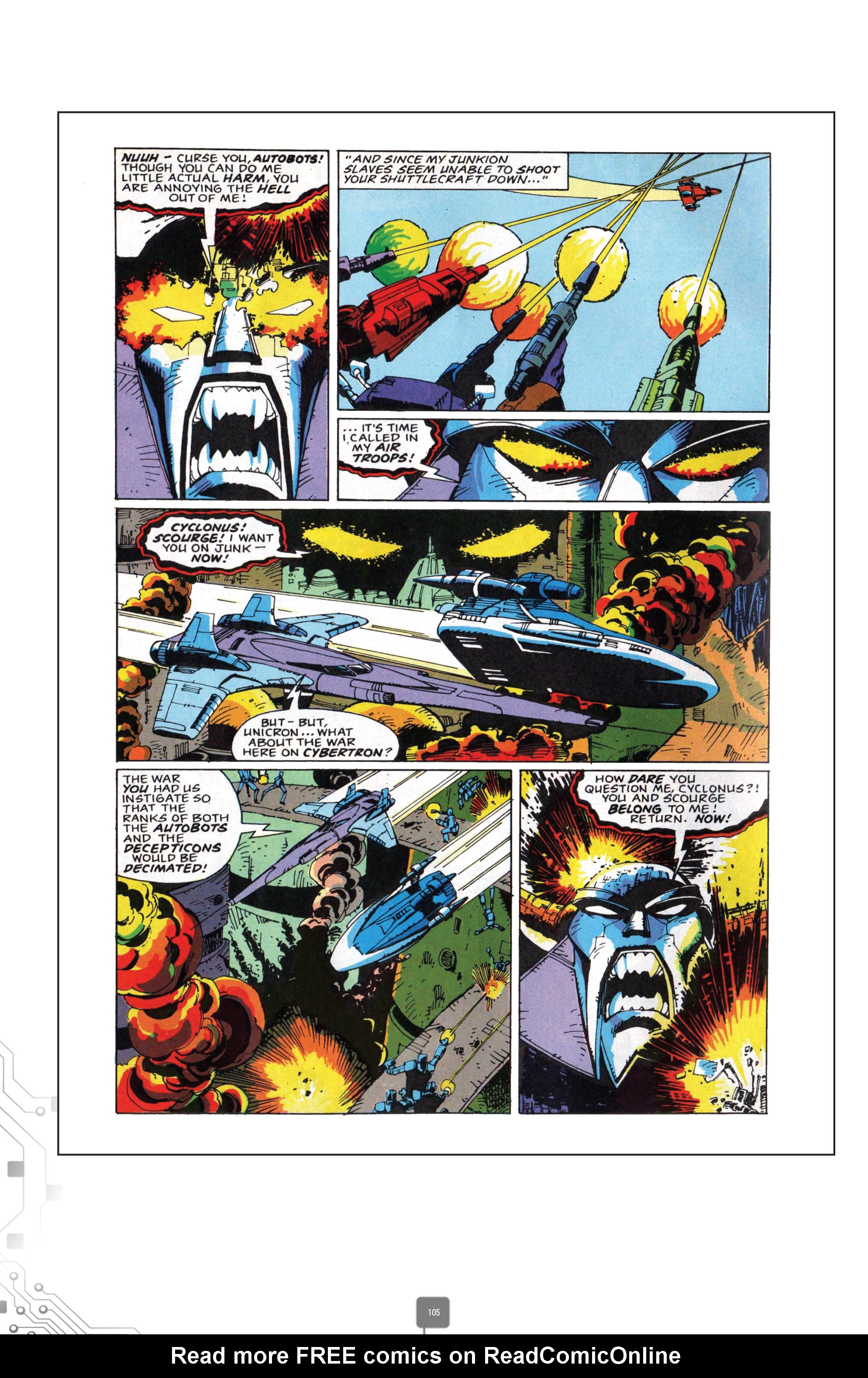 Read online The Transformers Classics UK comic -  Issue # TPB 5 - 106