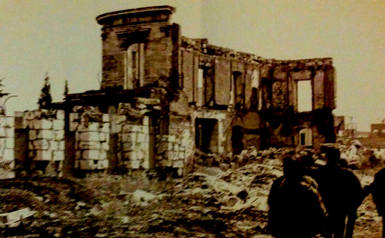 Ruinas Real Fábrica años 80.