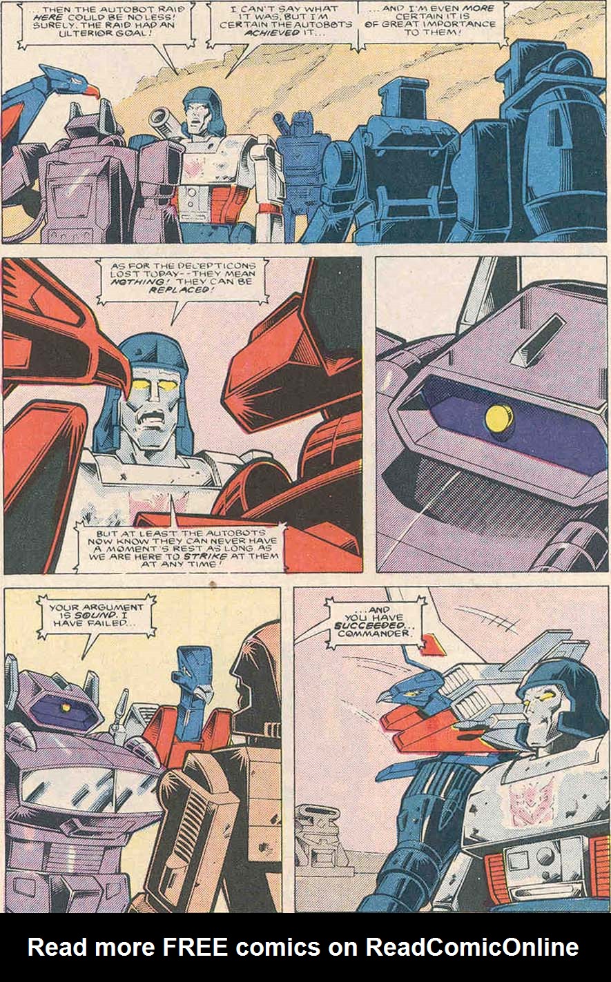 The Transformers (1984) issue 19 - Page 22