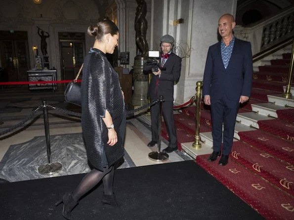 Crown Princess Victoria of Sweden attended the scholarship presentation ceremony at the Swedish Royal Opera organized by Micael Bindefeld Foundation in memory of Holocaust victims.