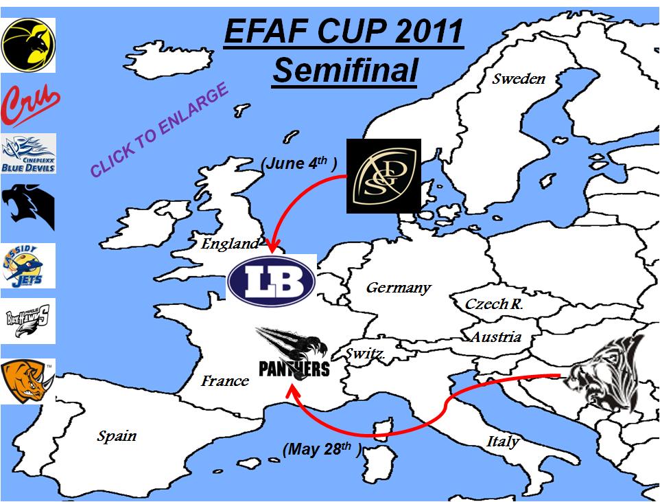 For the Love of the Game European Football League and EFAF Cup