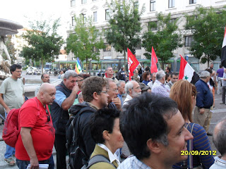 PRESIDIO DI PIAZZA FONTANA - 20 settembre 2012