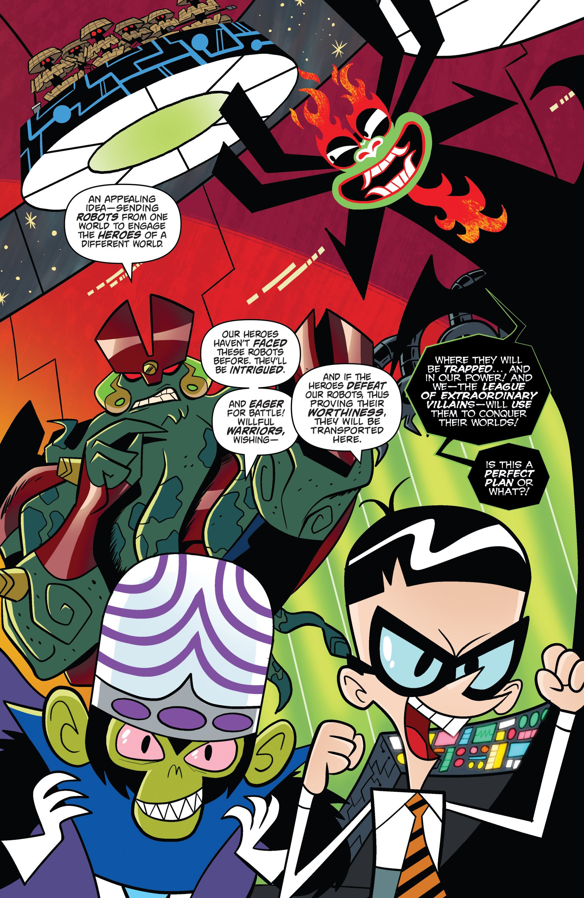 Read online Super Secret Crisis War! comic -  Issue #1 - 5