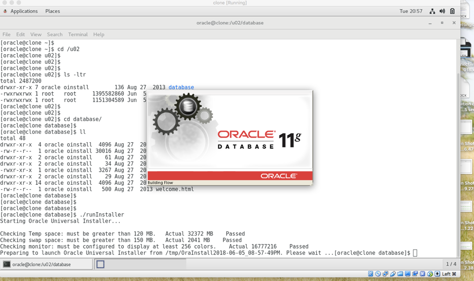 Oracle Database 11.2.0.4 Installation and Configuration on Linux 7.5 ...