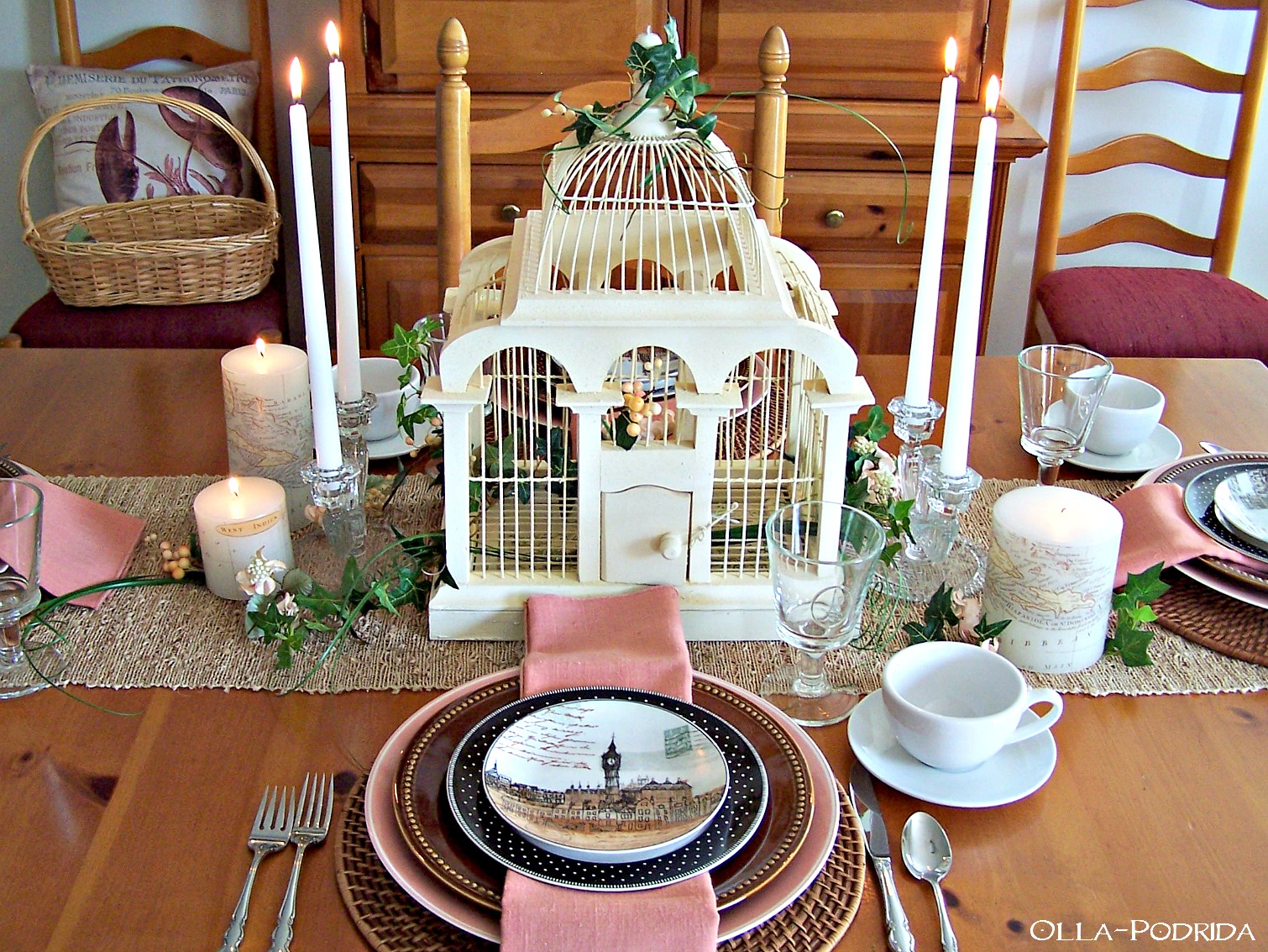 OllaPodrida European Tour Table Setting