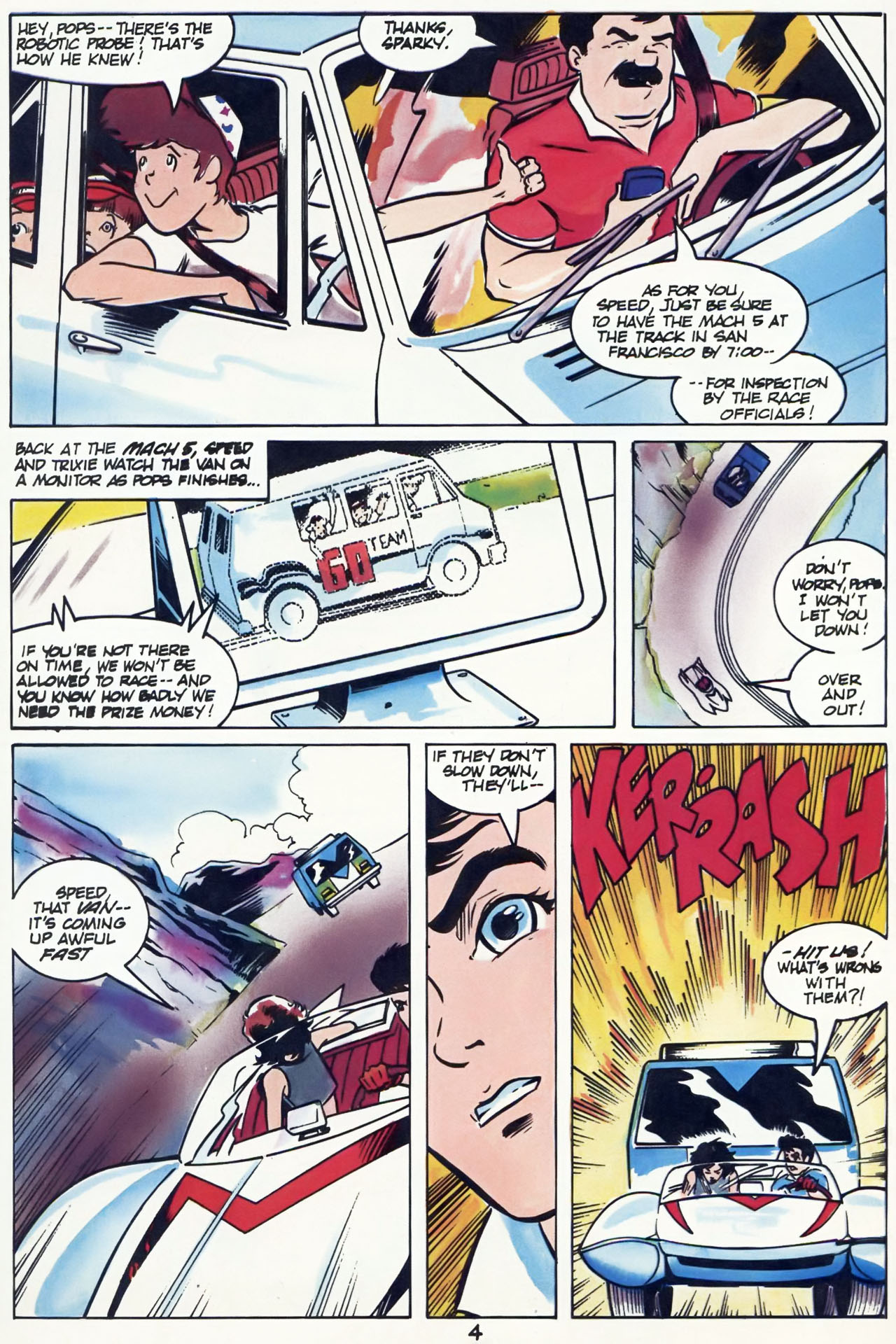 Read online Speed Racer (1987) comic -  Issue #7 - 6