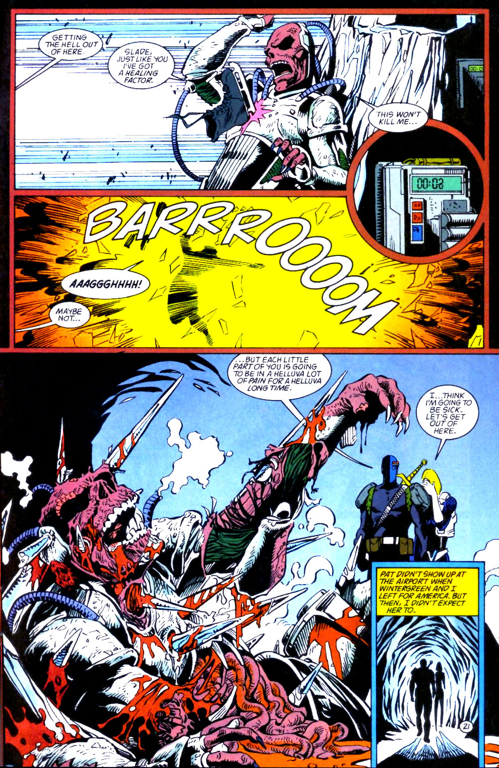 Deathstroke (1991) Issue #57 #62 - English 21