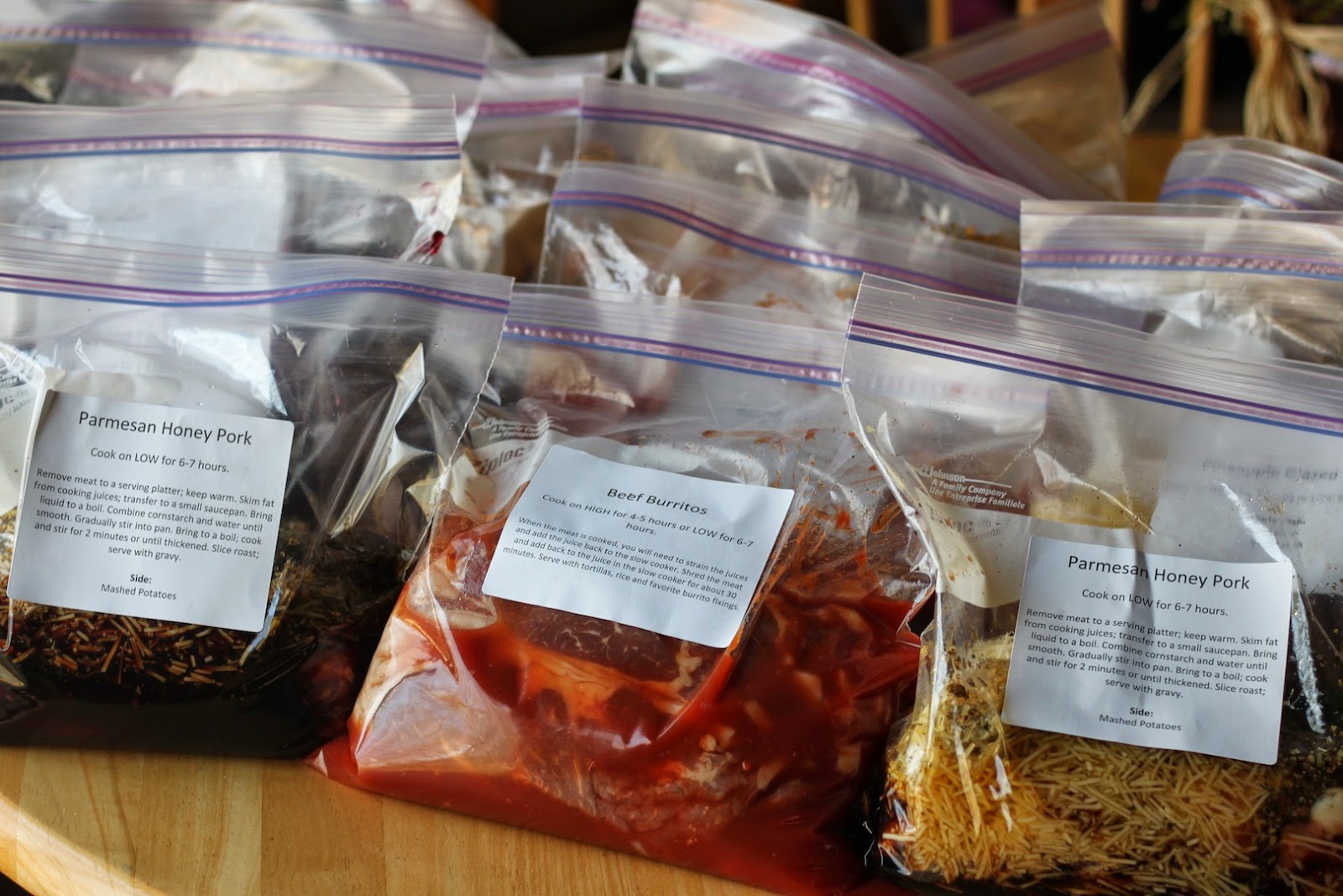 thatssewnina: Make Ahead Monday: Freezer Meals