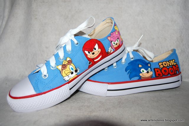 tenis do sonic infantil
