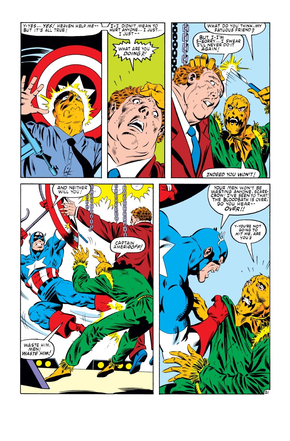 Captain America (1968) Issue #280 #196 - English 22