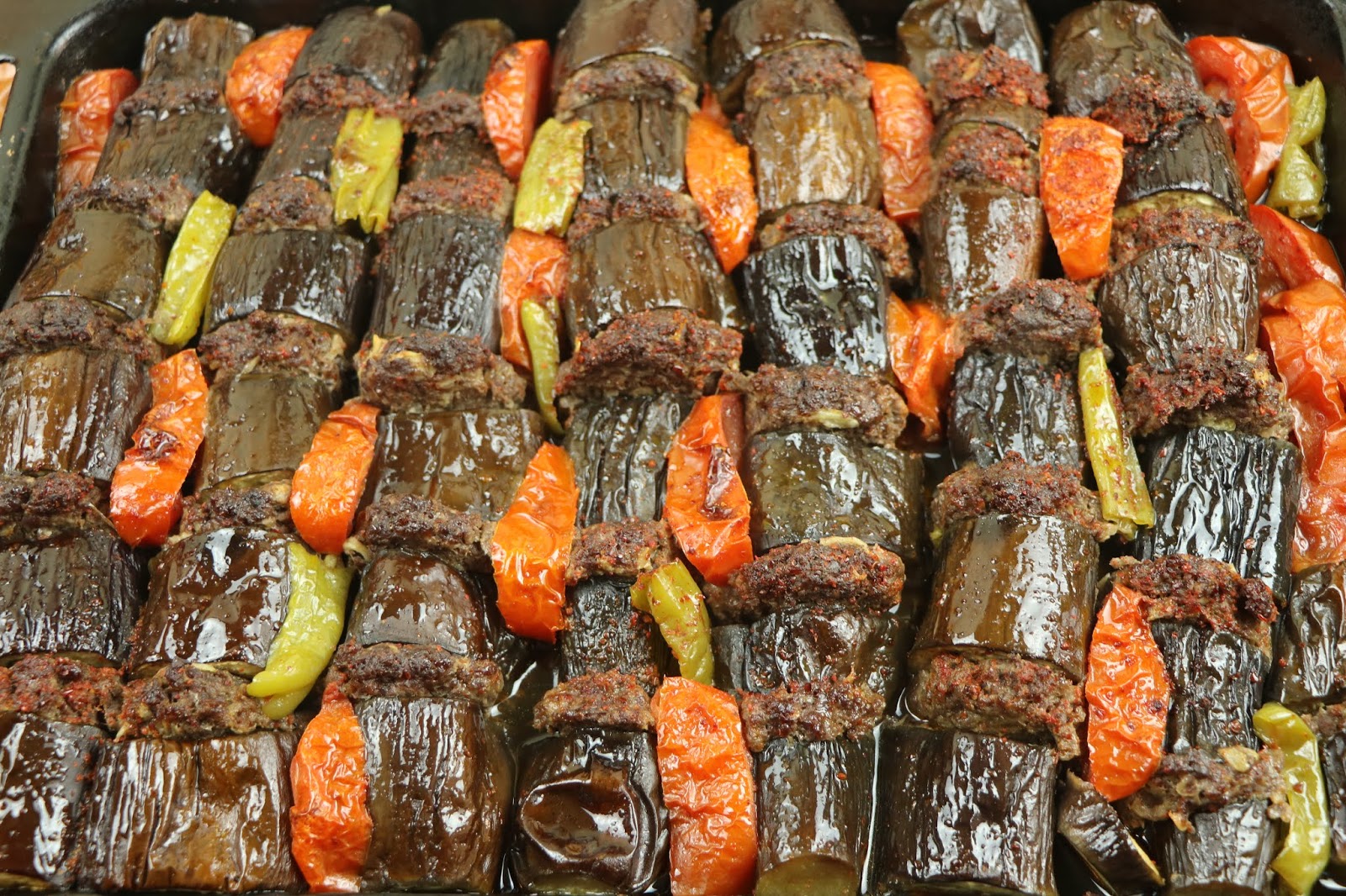 كباب الباذنجان في الفرن باطيب مذاق واسهل طريقة مع علا