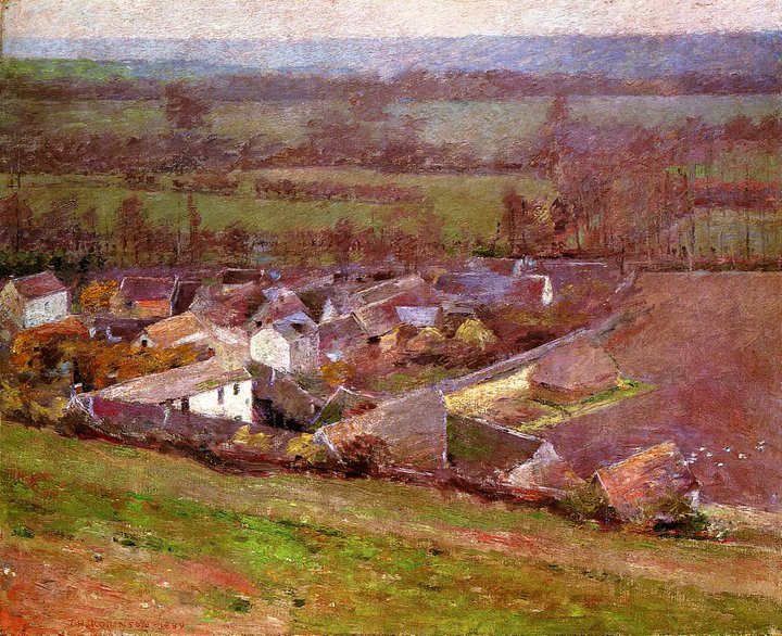 Theodore Robinson 1852-1896 | American impressionist/Realist painter