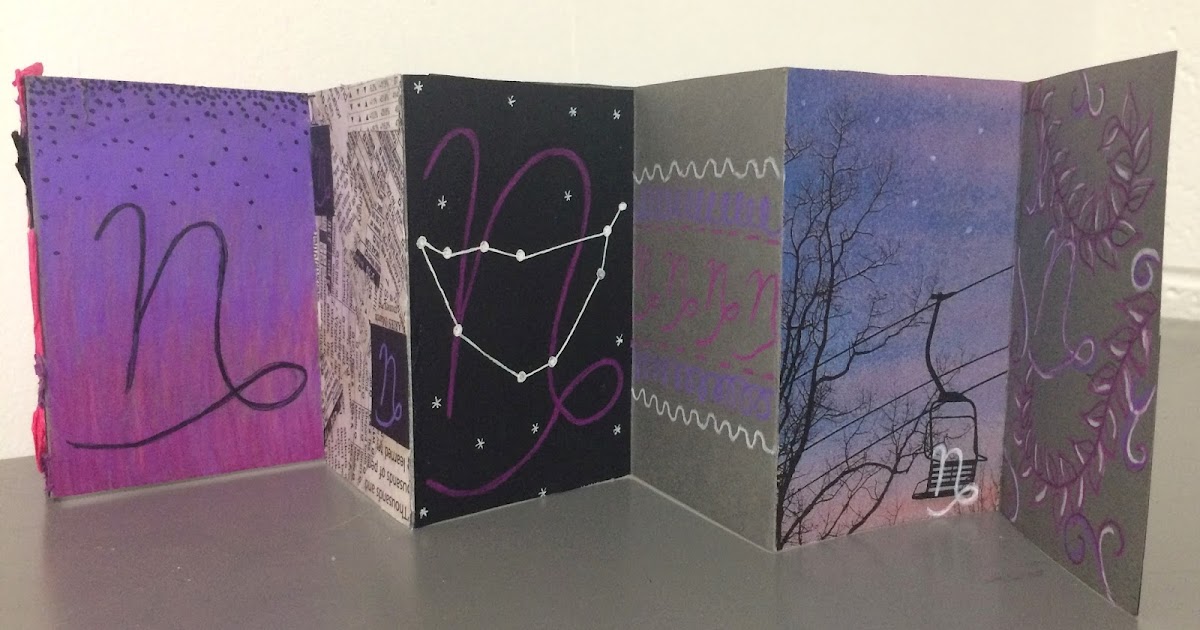 Elements & Principles Accordion Book