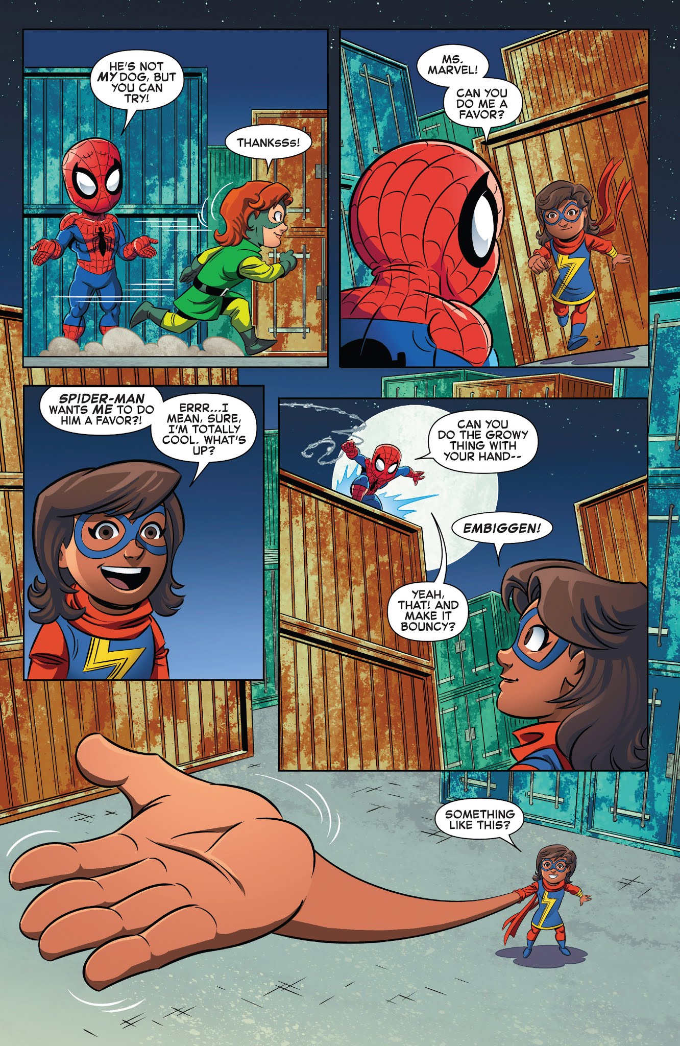 Read online Marvel Super Hero Adventures: Ms. Marvel and the Teleporting Dog comic -  Issue # Full - 15