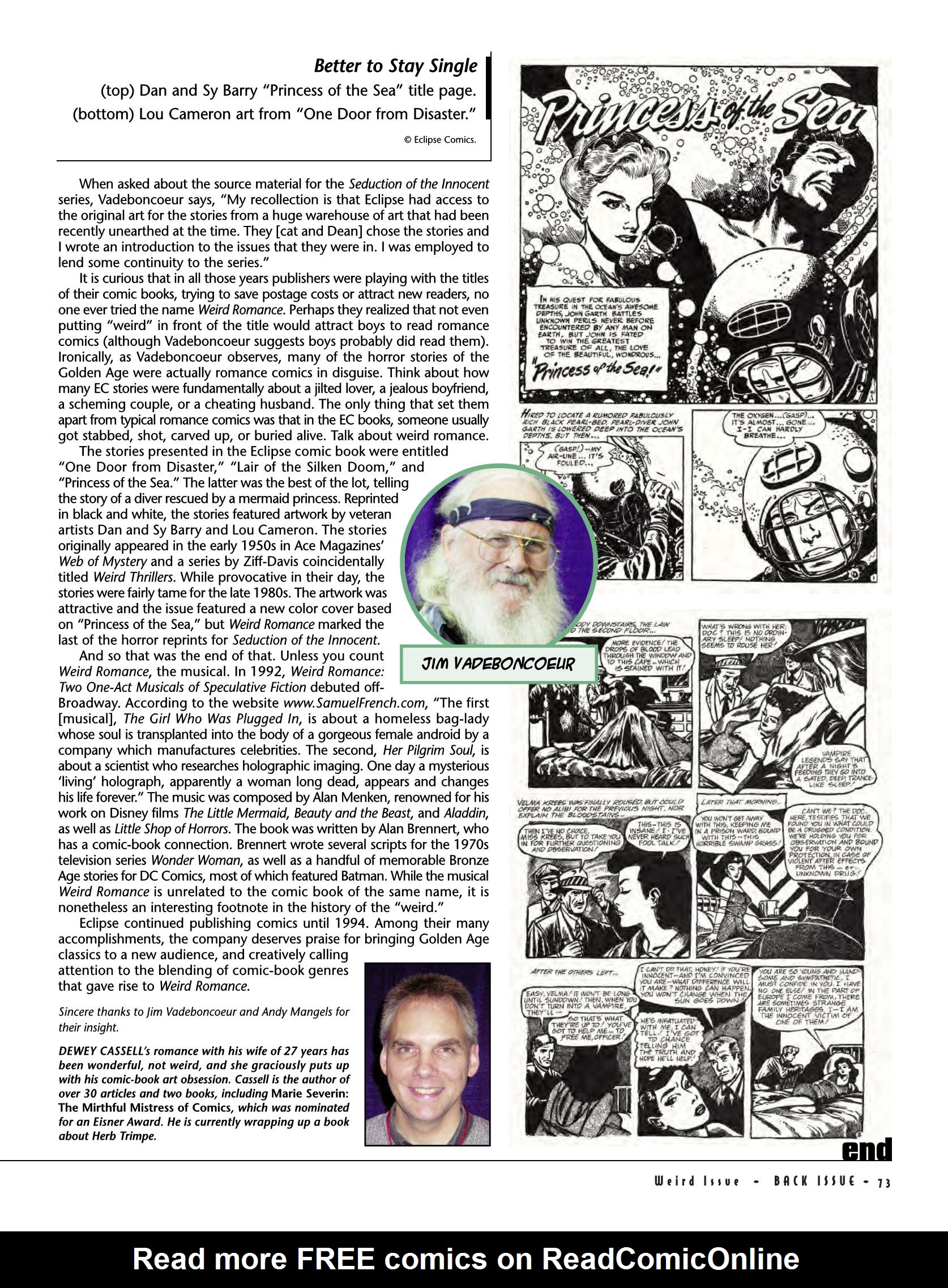 Read online Back Issue comic -  Issue #78 - 73