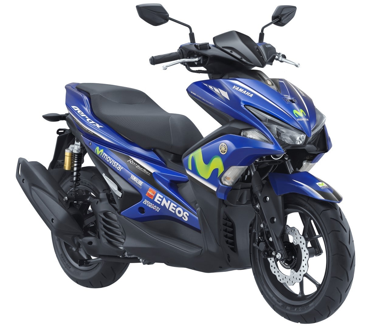 Yamaha Indonesia resmi merilis 5 motor berlivery MotoGP Movistar, harga naik sedikit saja
